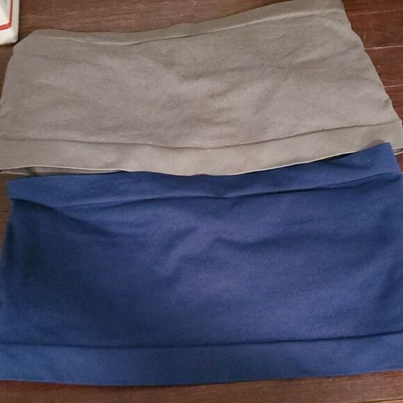 Breezies Set 2 Strapless Underwire Bandeau  Bra 1x - Picture 4 of 5